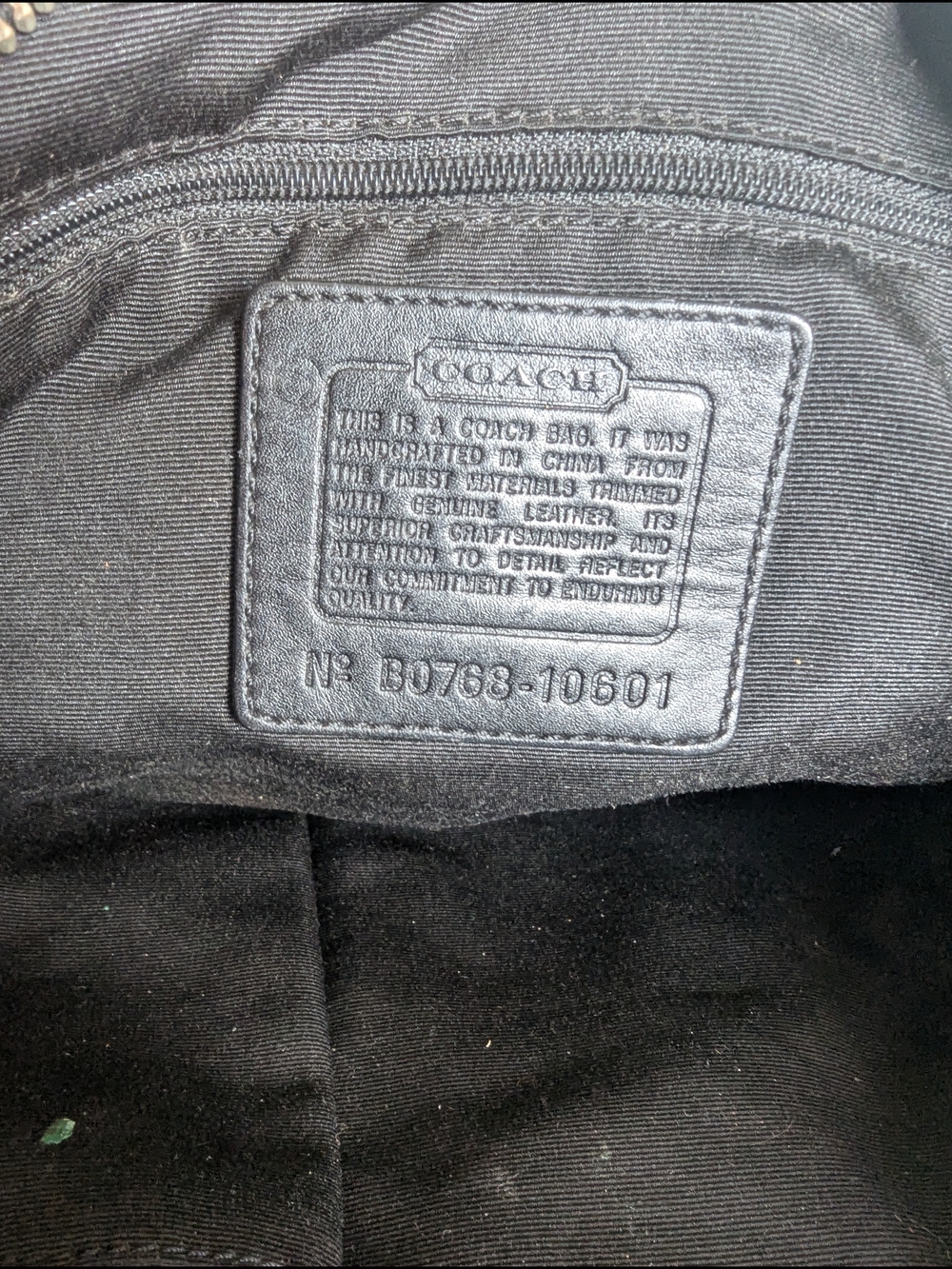Vintage Coach Soho Signature Jacquard Hobo Bag - Picture 10 of 10